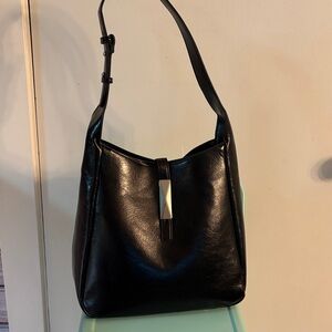 INC International Concepts Black Hobo Bag